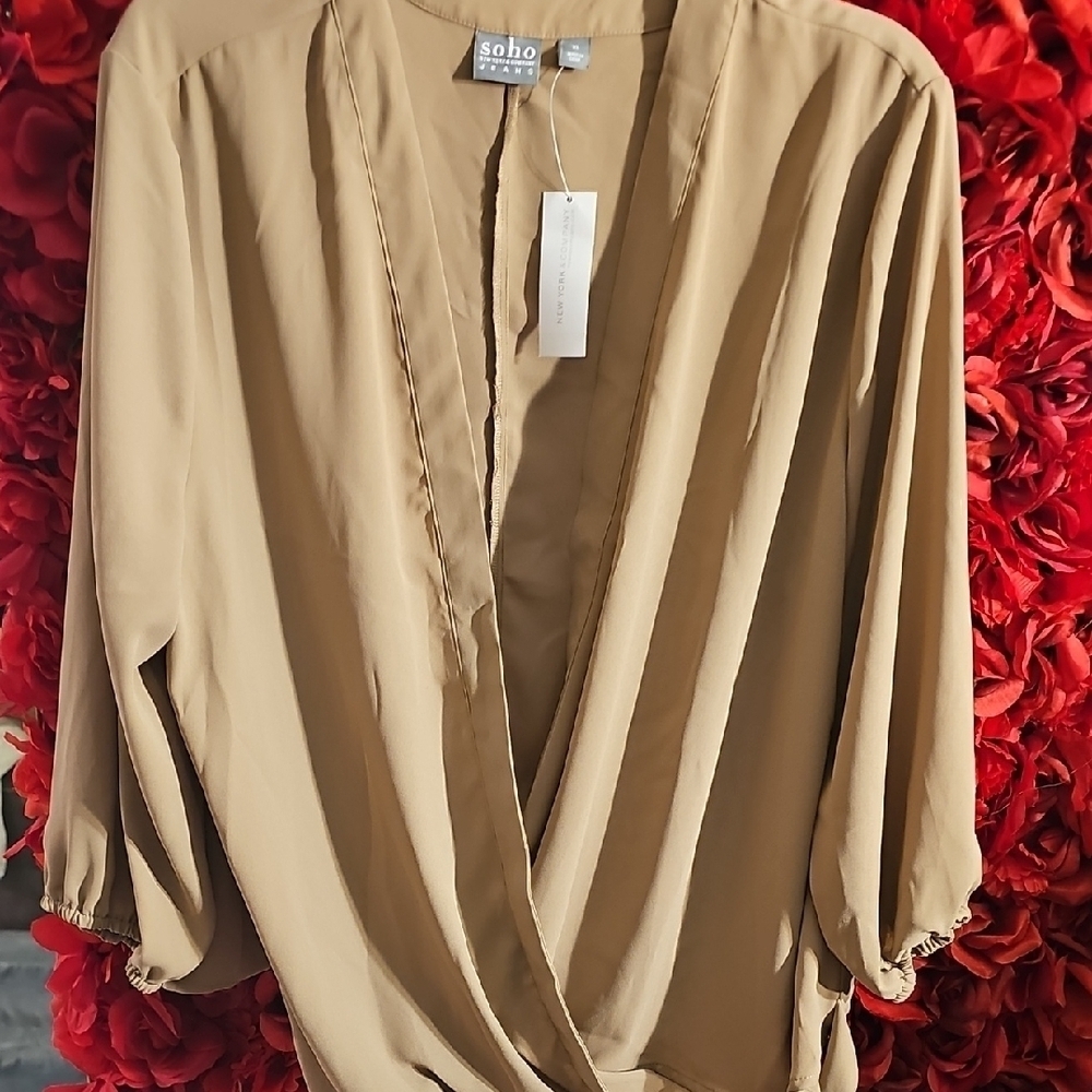 Soho Women's Tan Top